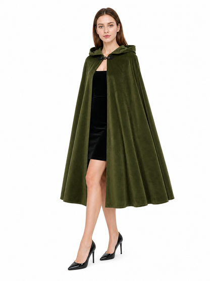 Green Hooded Carnival Cloak, Theatrical