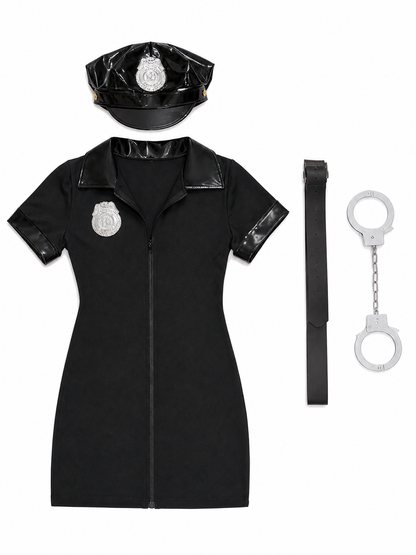 Police Uniform Costume Dress for Cosplay