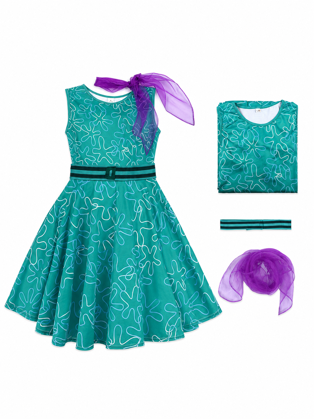 Inside Out 2 Cosplay Dress