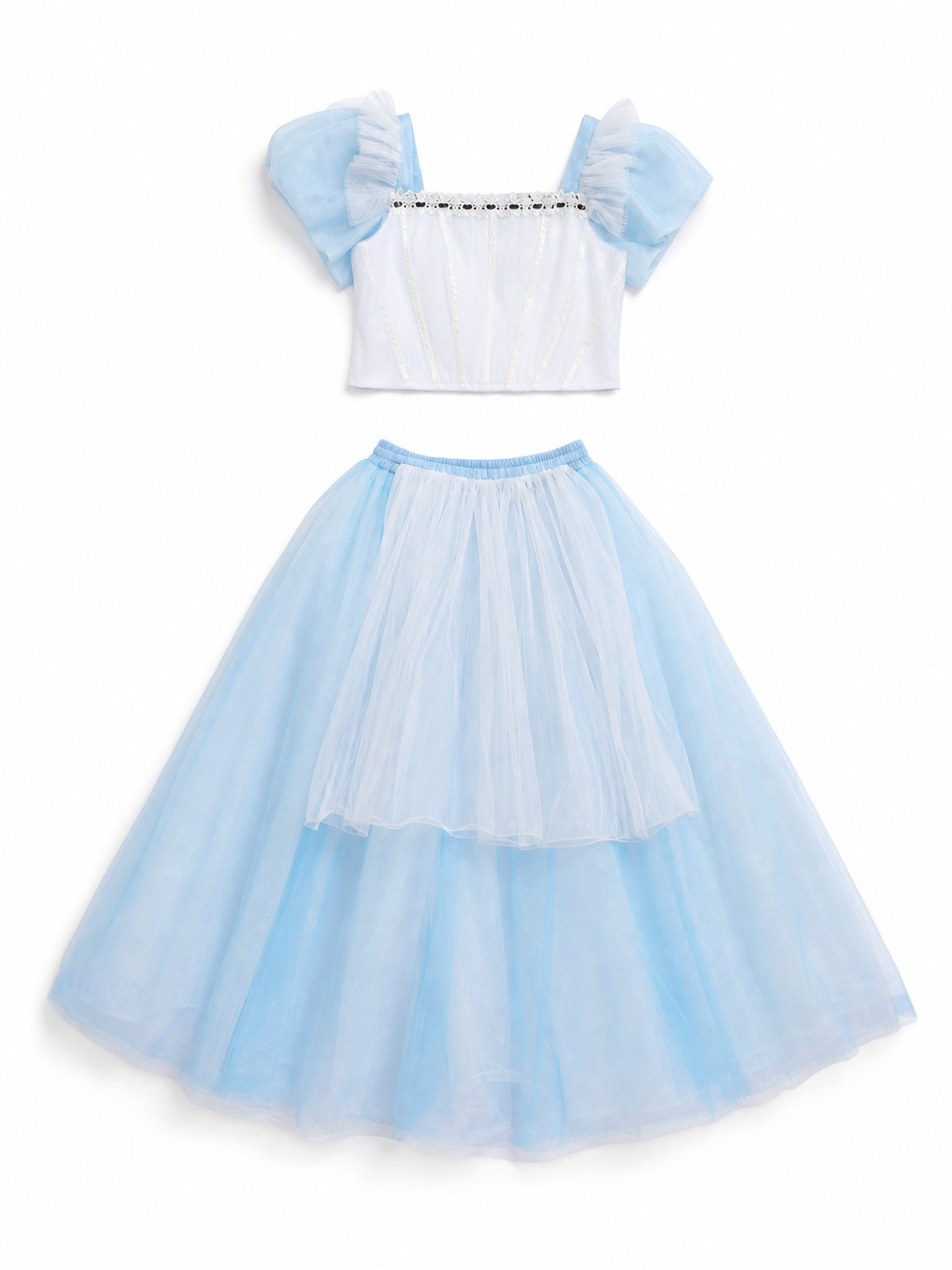 Princess carnival dress for cosplay and stage performances