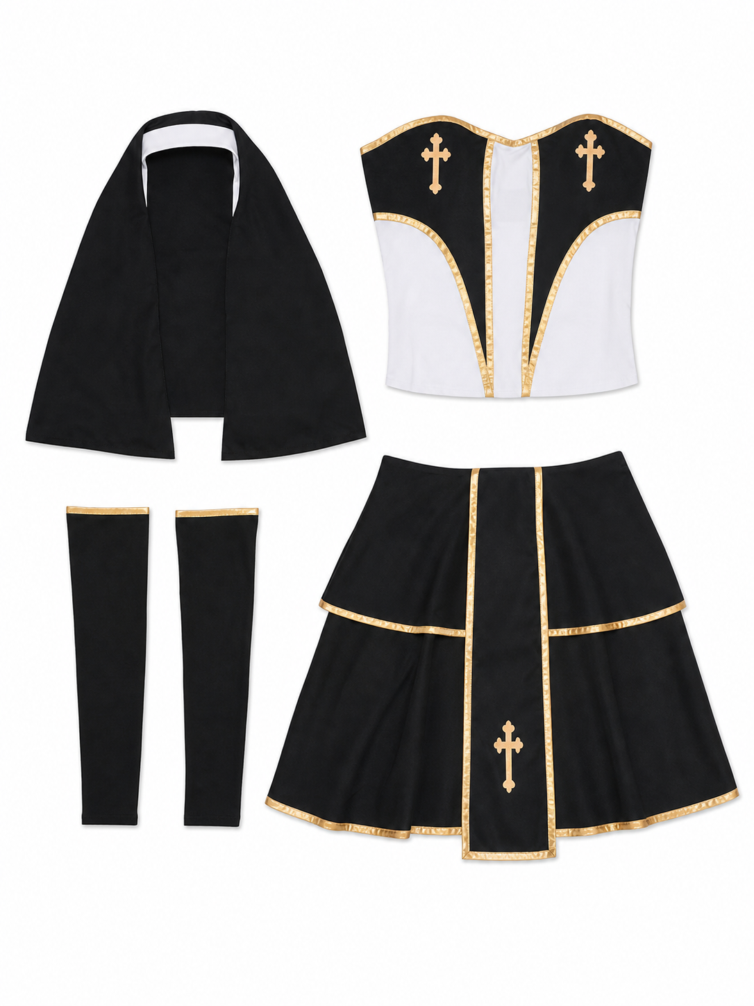 Religious-Style Carnival Costume for Cosplay