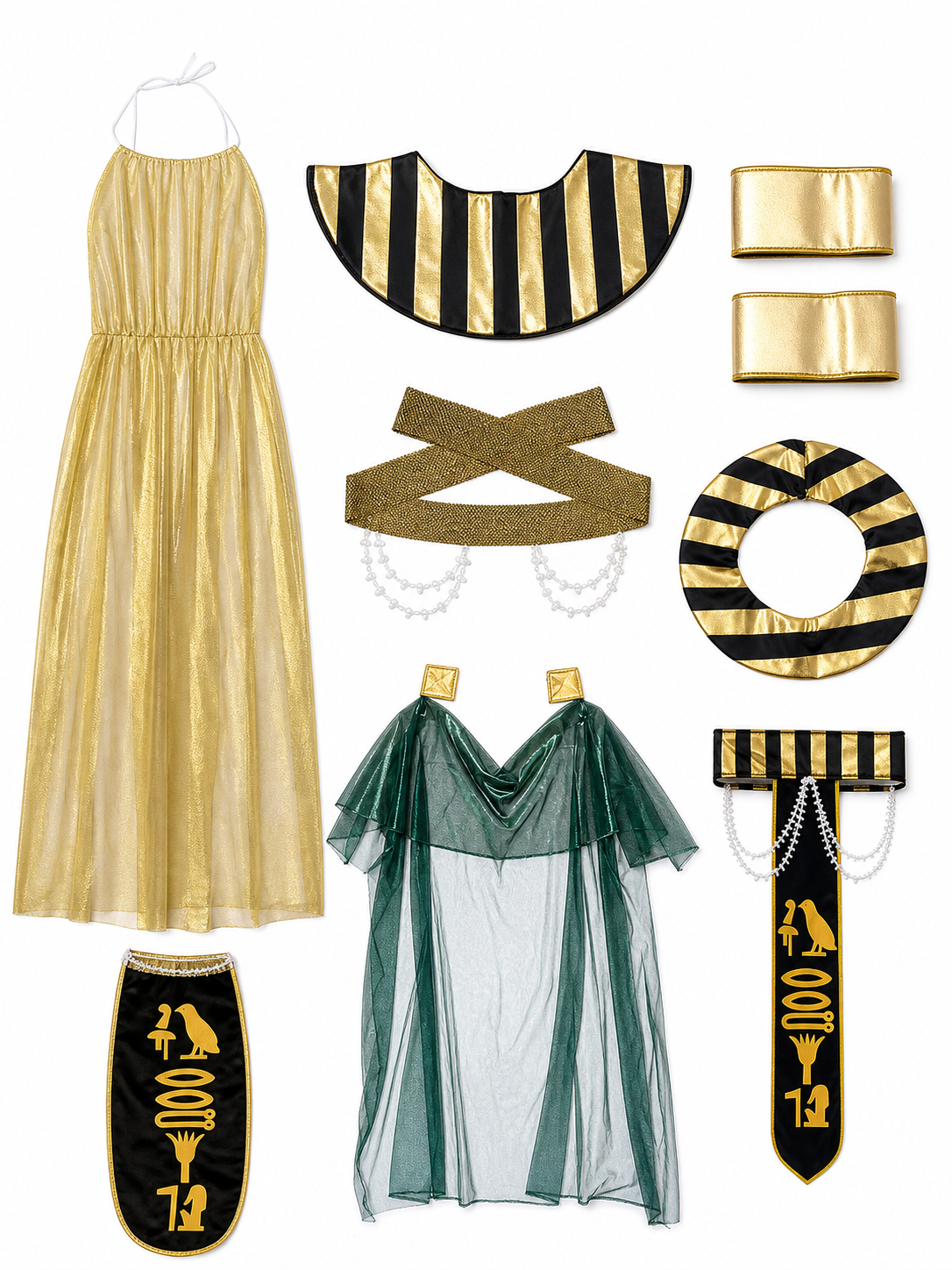 Egyptian-Style Carnival Costume for Performances