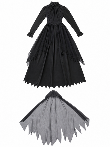 Gothic hooded costume for Halloween and parties