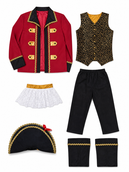 Halloween Pirate Costume, Stage Set