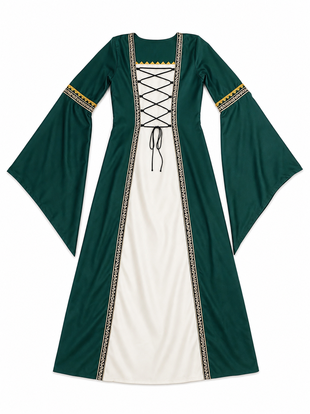 Medieval Renaissance-Style Costume Dress
