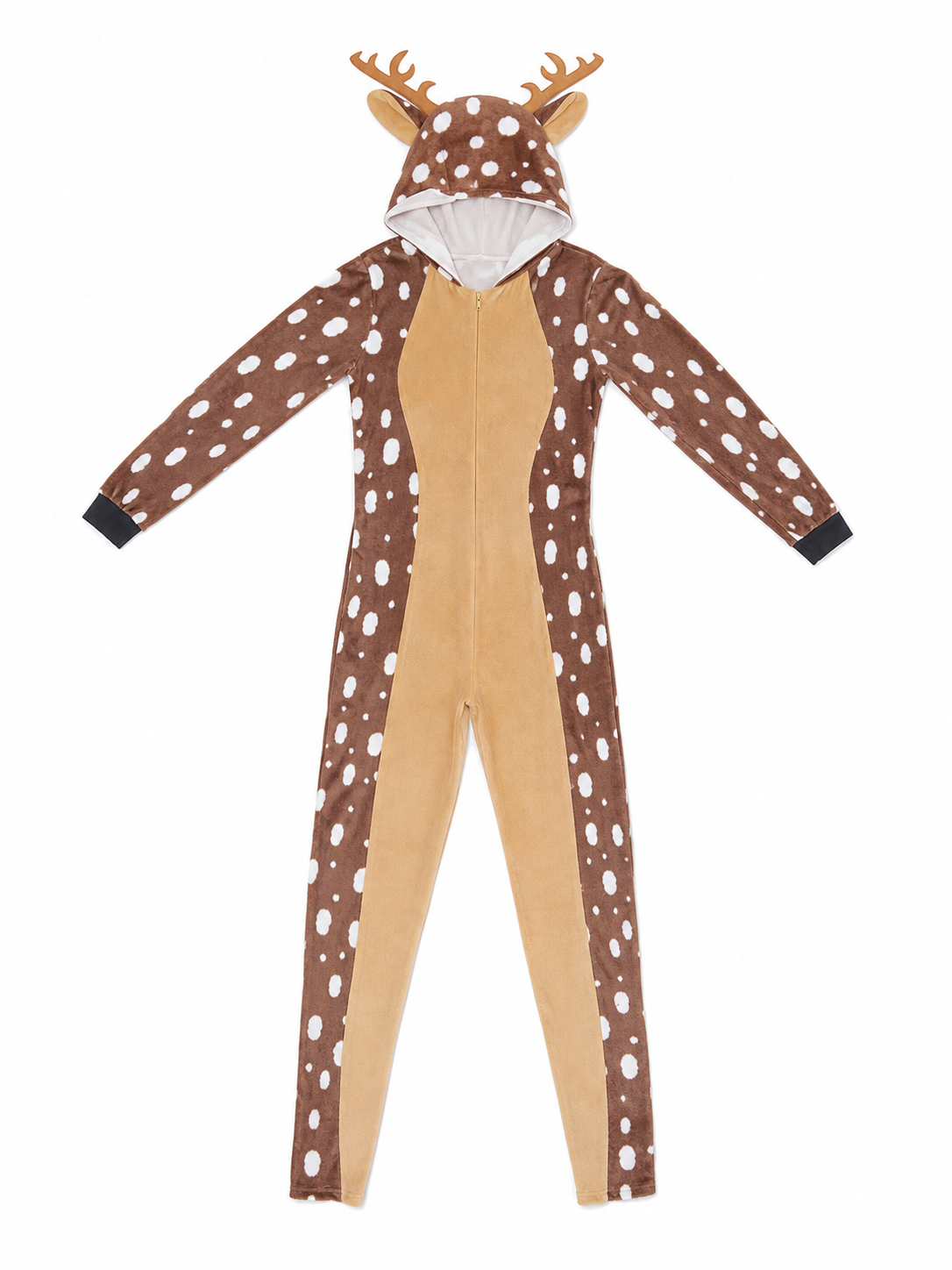 Deer Costume with Hood and Antlers