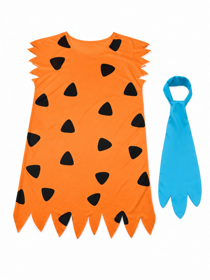 Caveman Costume with Bracelet and Club