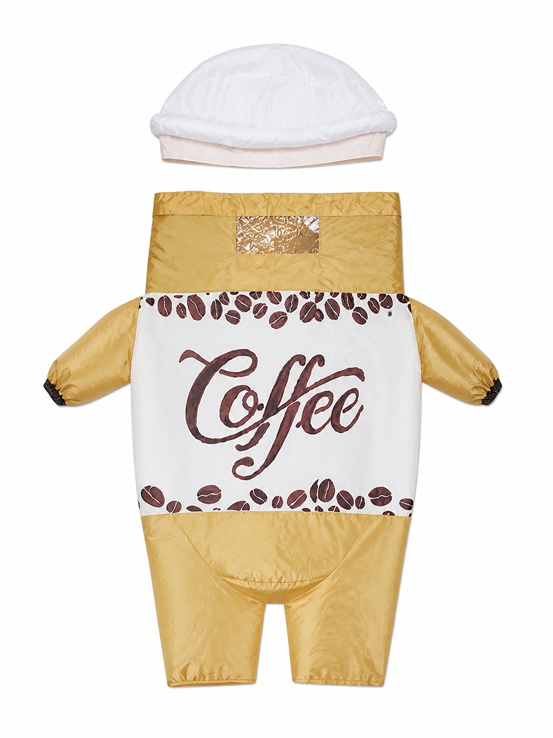 Brown Coffee Cup Carnival Costume