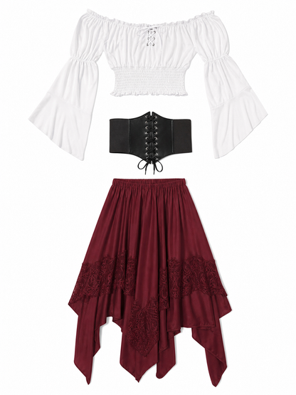 Three-Piece Pirate-Style Costume