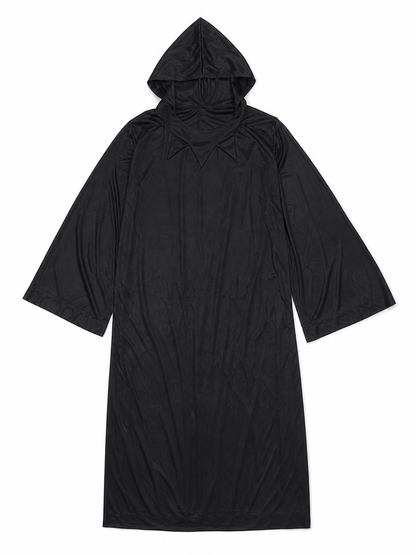 Dark fantasy costume with hood and axe included items