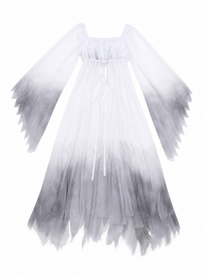 Halloween Cosplay Dress with Wide Sleeves