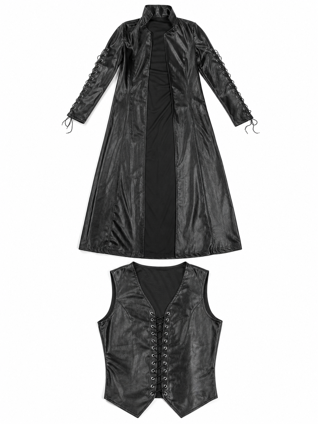 Gothic Vampire Costume: Coat, Vest, and Pants