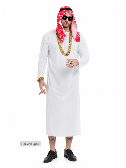 Arabian Carnival Costume with Robe and Accessories
