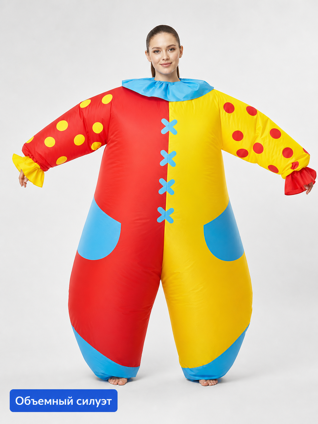Inflatable Clown Costume for Parties and Halloween