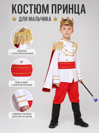 Prince Costume for Cosplay and Performances