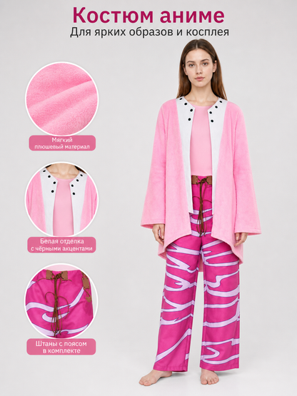 Doflamingo One Piece Anime Cosplay Costume main product view 2