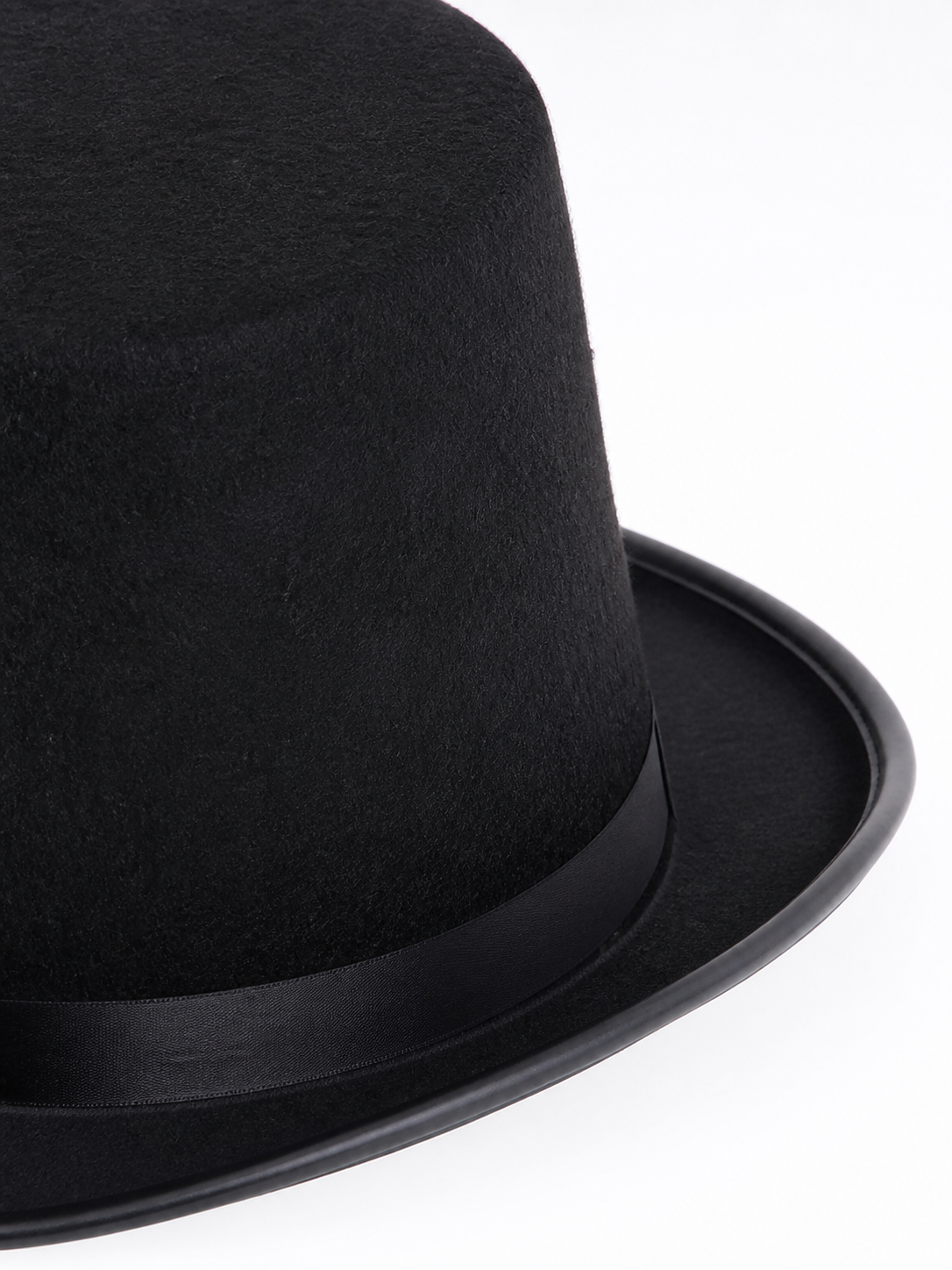 Black Carnival Hat for Magic Tricks and Masquerade