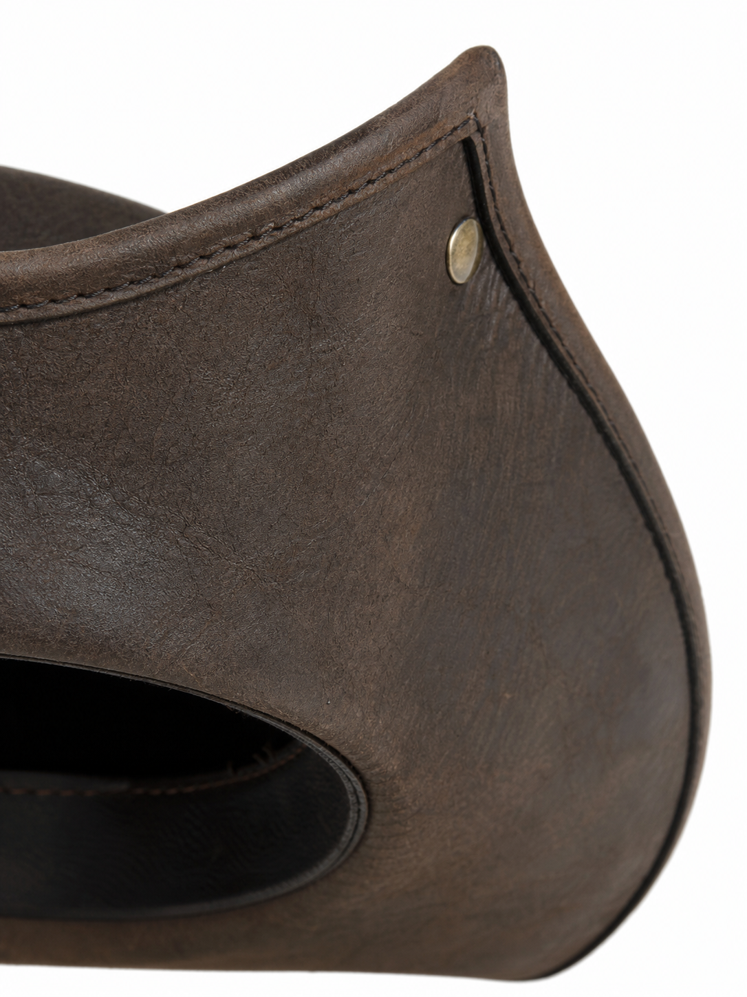 1pc Children's Dark Brown Tricorn Pirate Hat, Wide Curved Brim Costume Accessory for Pirate-Themed Dress-Up Parties and Role-Play