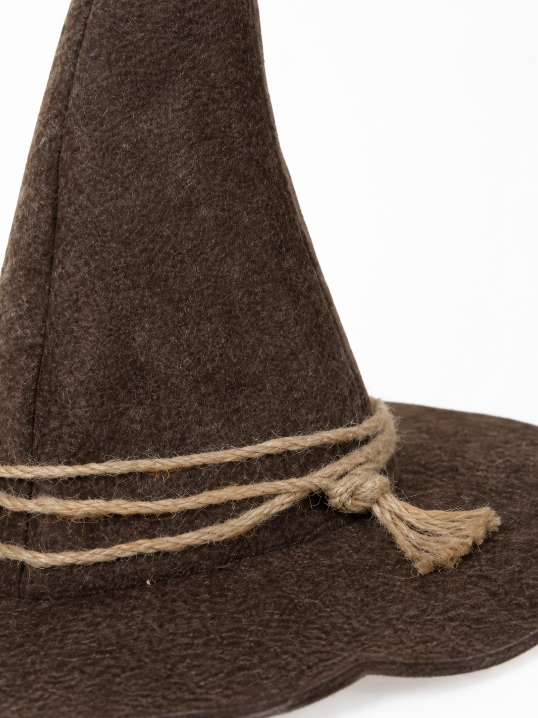 Wide-Brim Scarecrow Carnival Hat