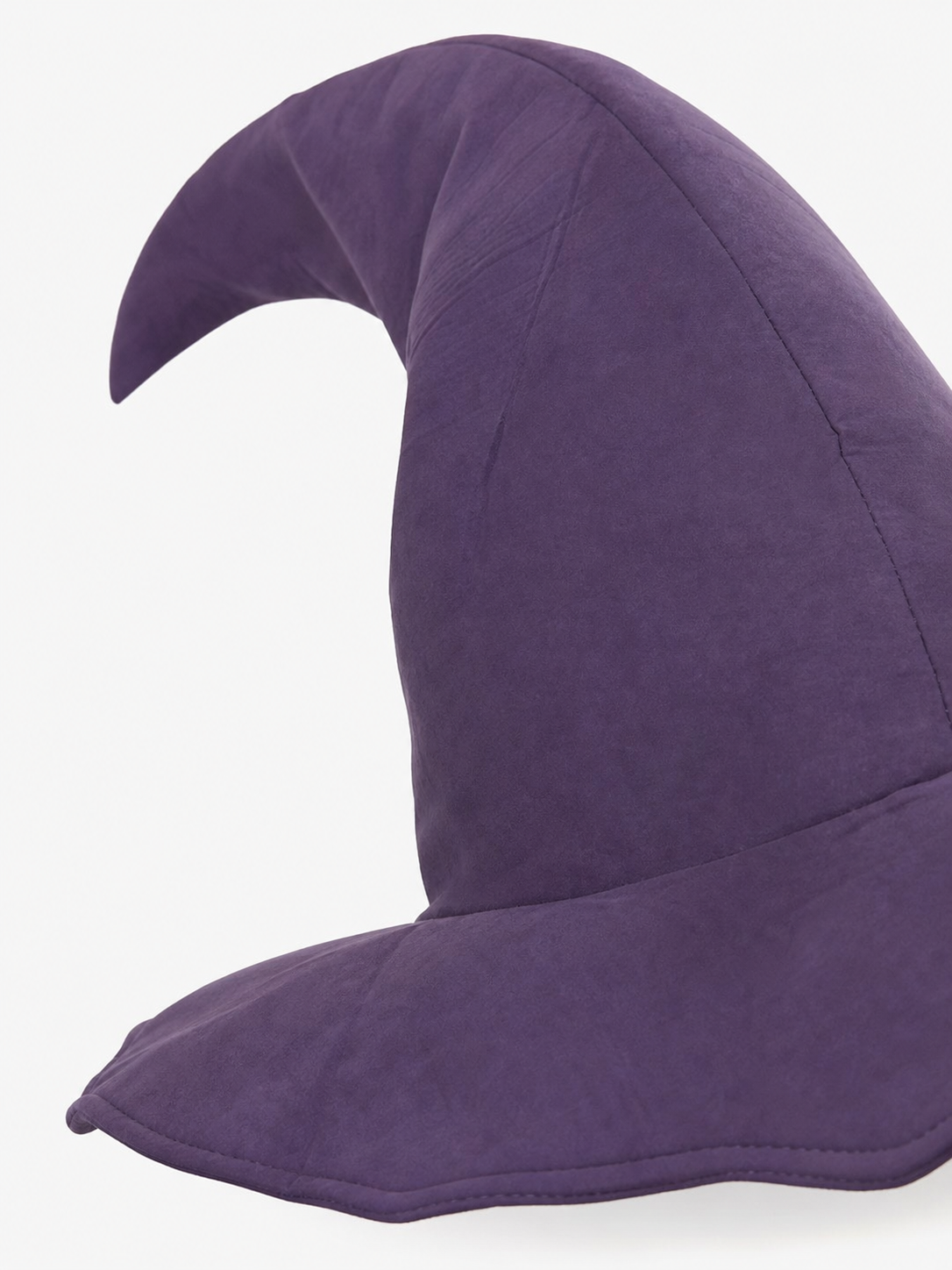 Purple witch costume hat for Halloween