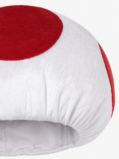 Carnival Mushroom Hat with Red Decorations