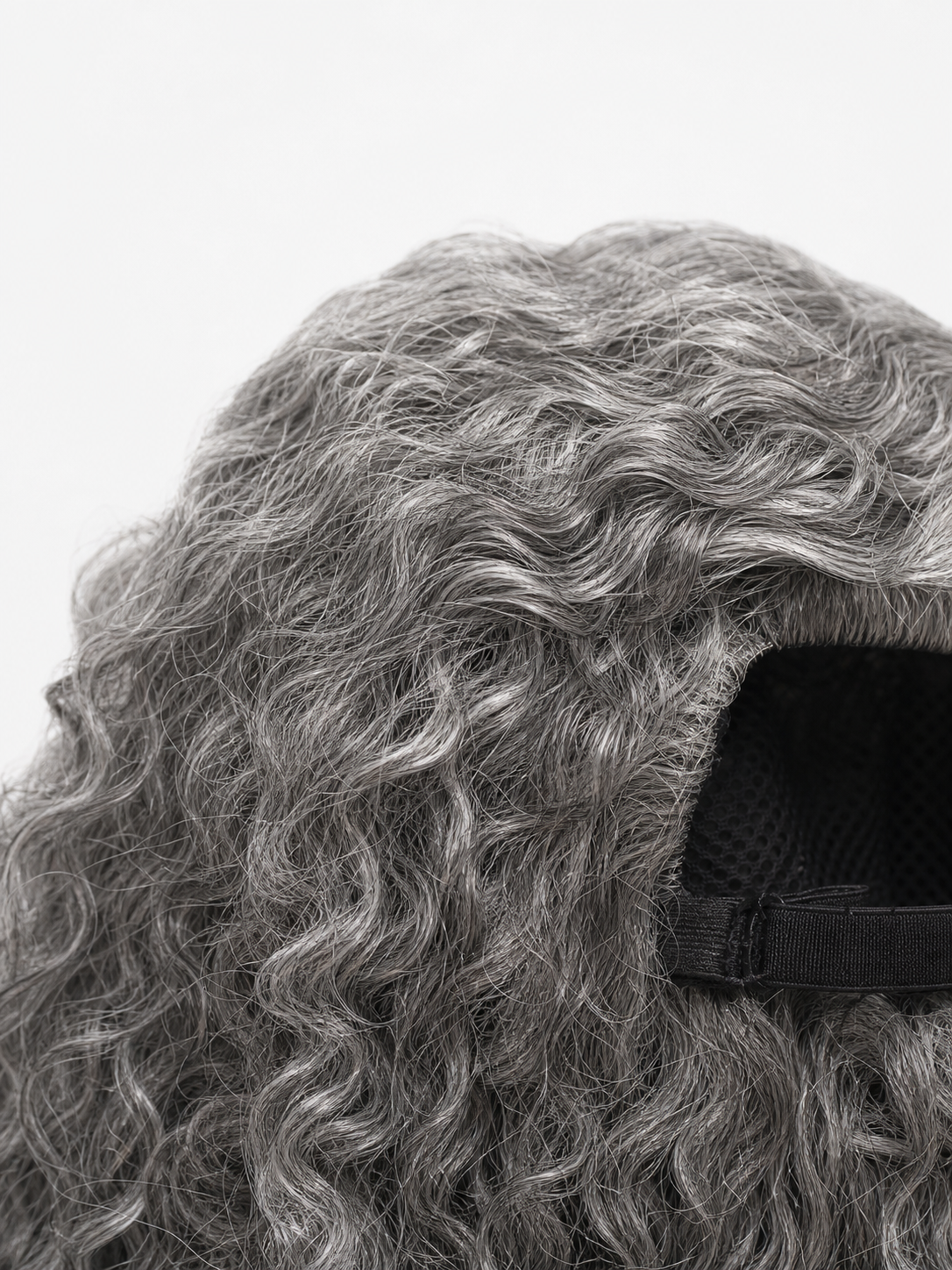 Carnival Wig with Beard for a Wizard Costume