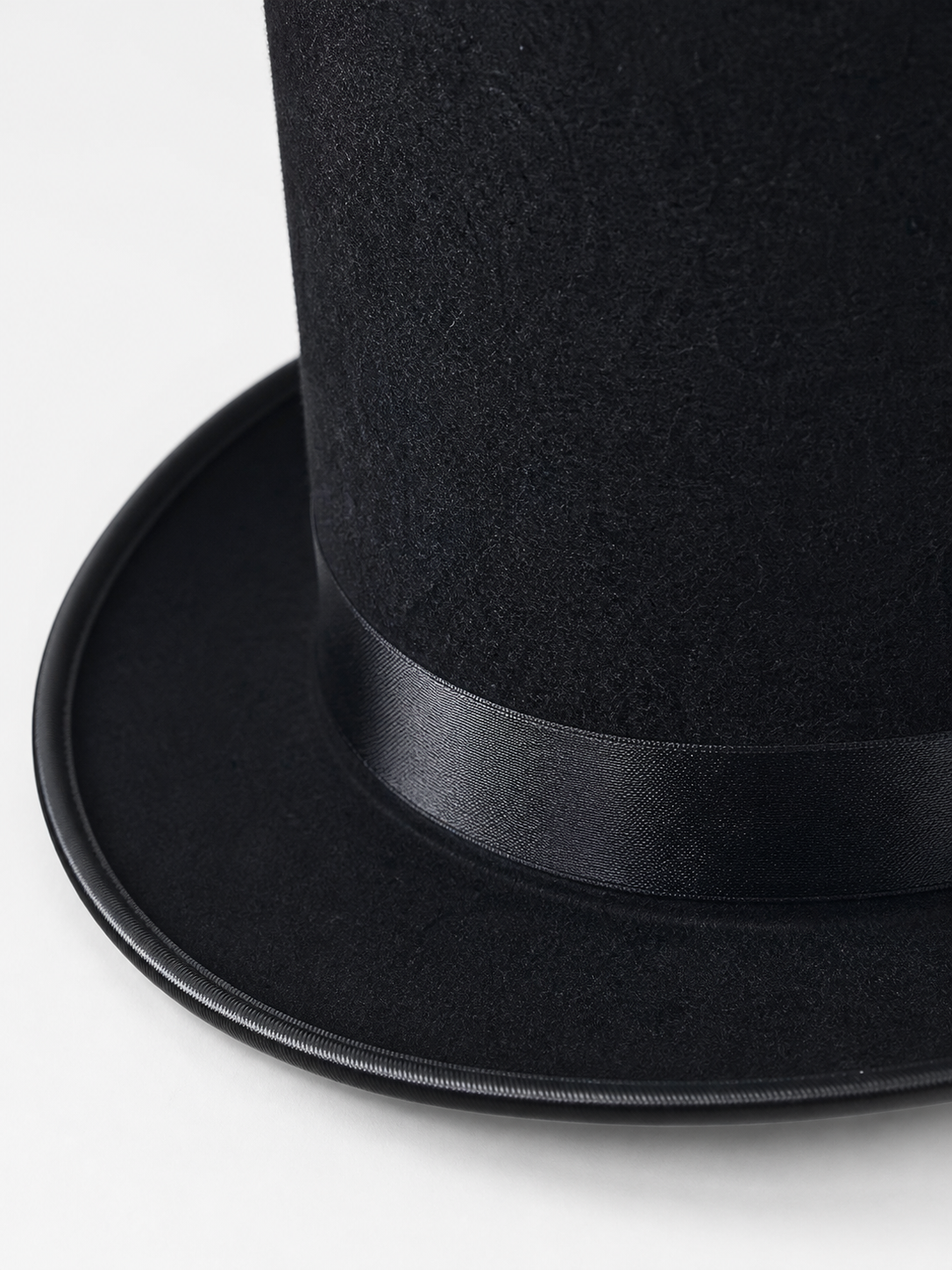 Wide-Brim Carnival Top Hat