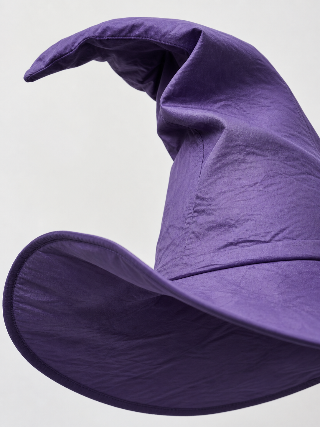 Dark Purple Witch Hat for Halloween