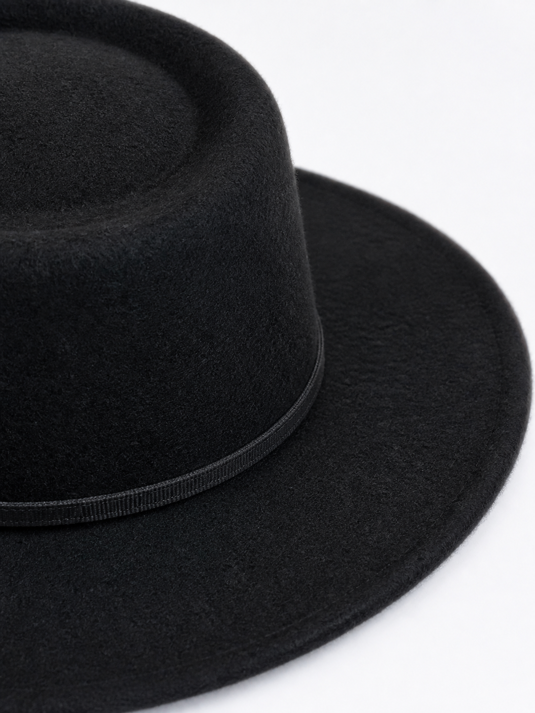 Black Carnival Hat in Zorro Style