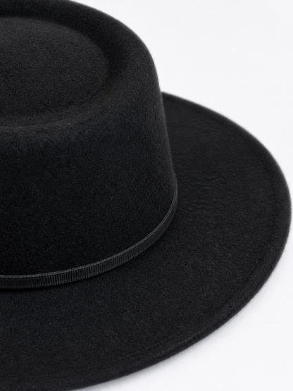 Black Carnival Hat in Zorro Style