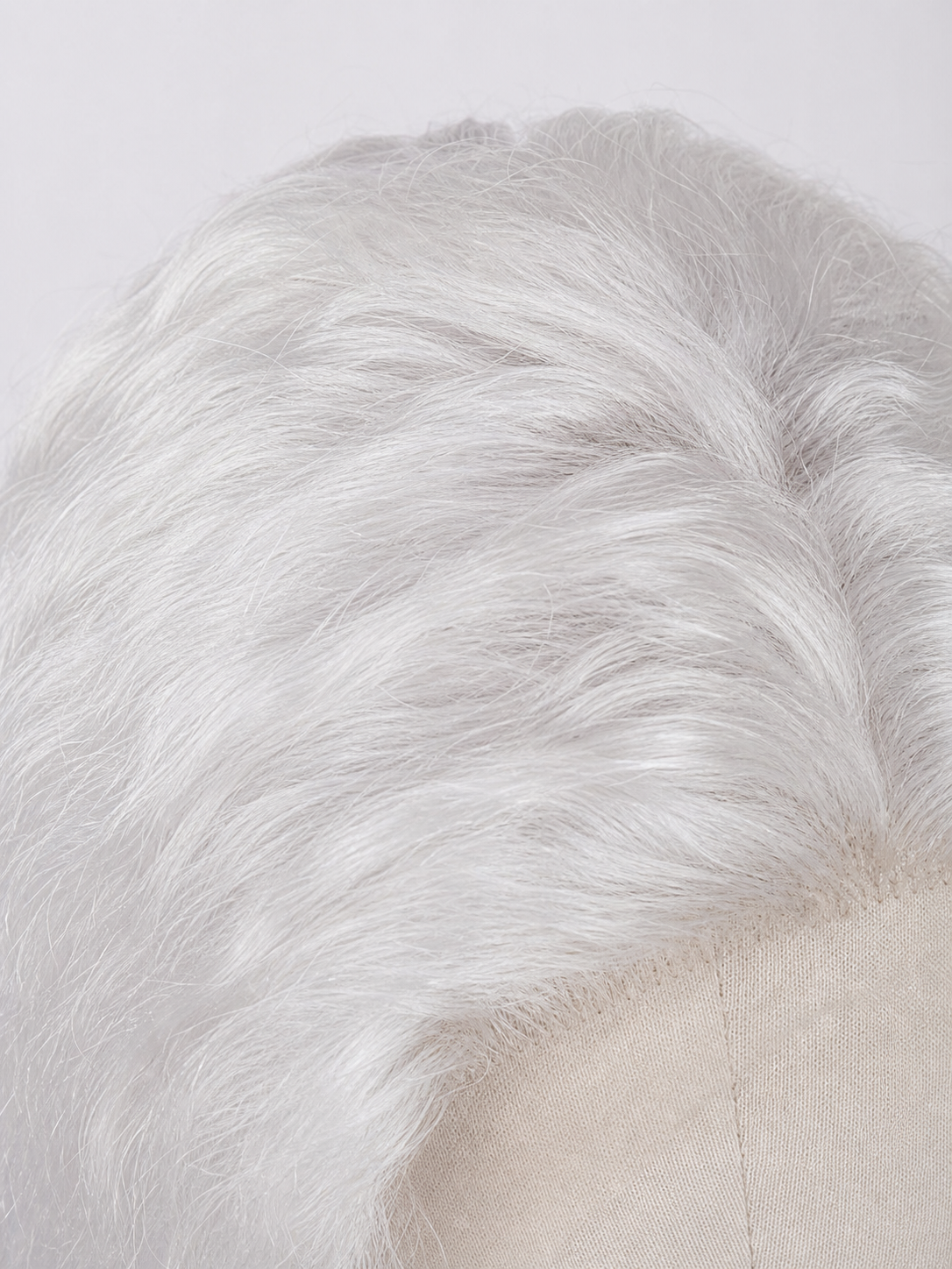 Long White Wavy Wig for Halloween