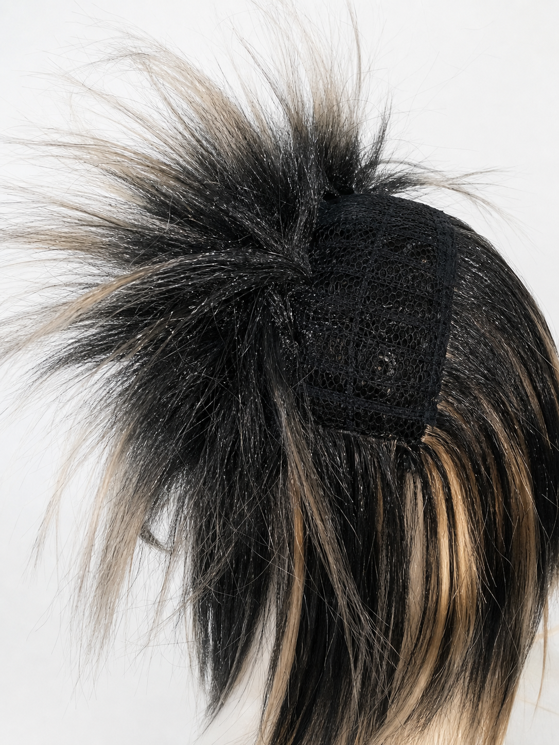 Carnival Brown Spiked Punk Wig