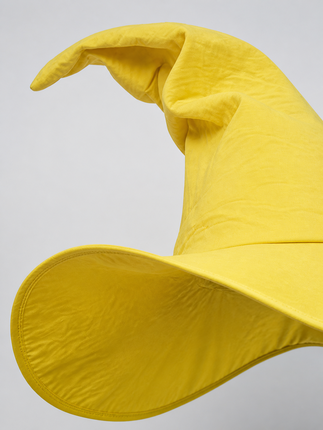 Yellow Witch Costume Hat for Halloween