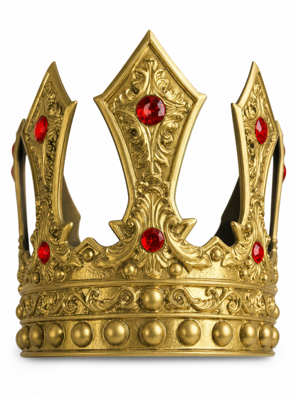 Carnival Crown with Stones and Beads