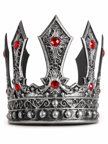 Masquerade Crown with Beads and Stones