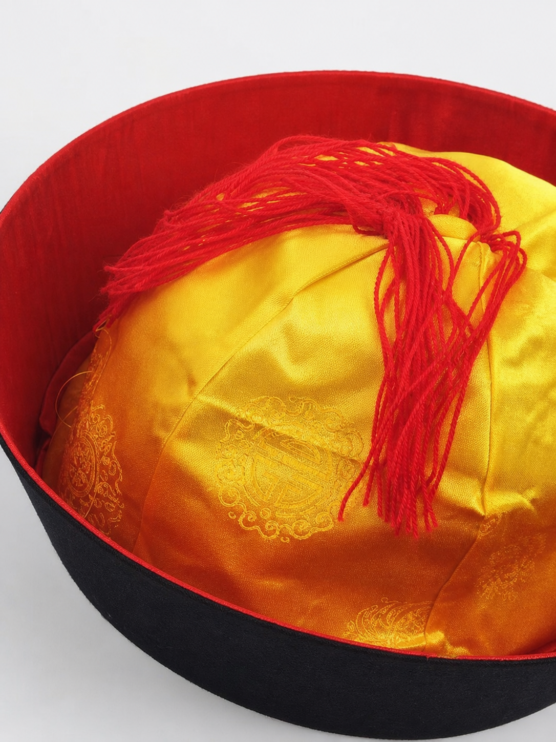 Halloween carnival hat with tassel