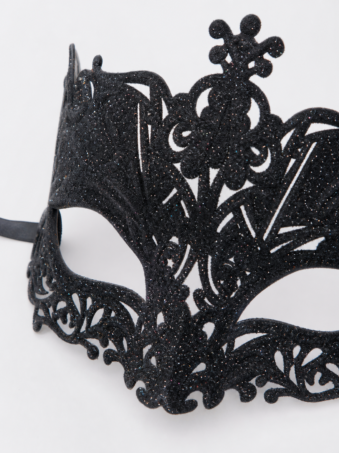 Carnival Glitter Eye Mask detail view 2