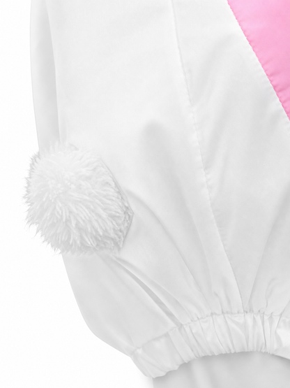 White Pink Rabbit Costume Jumpsuit product view 35