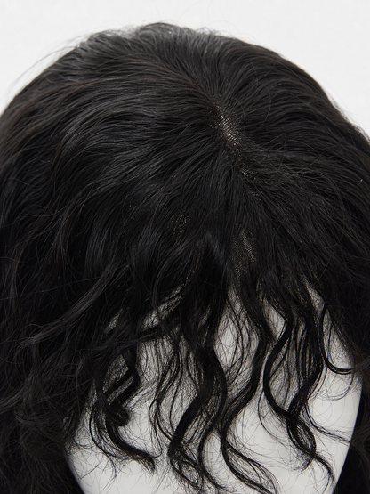 Long Black Punk Wig for Cosplay