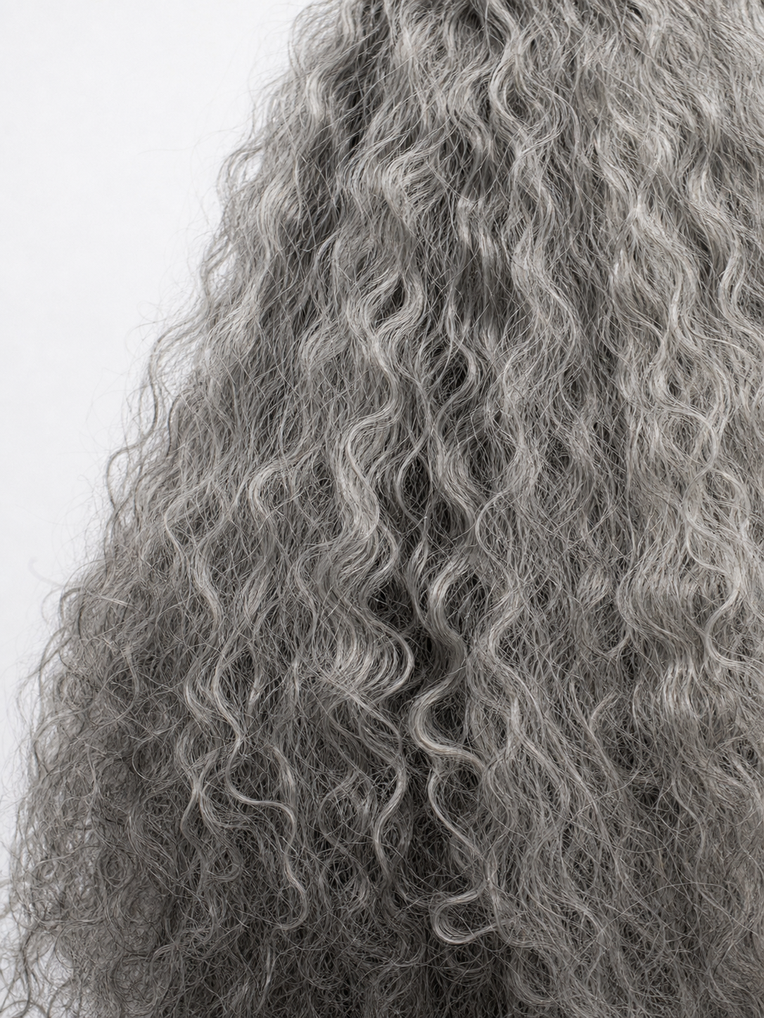 Carnival Wig with Beard for a Wizard Costume