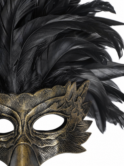 Eagle Feather Mask for Carnival and Masquerade detail view 3