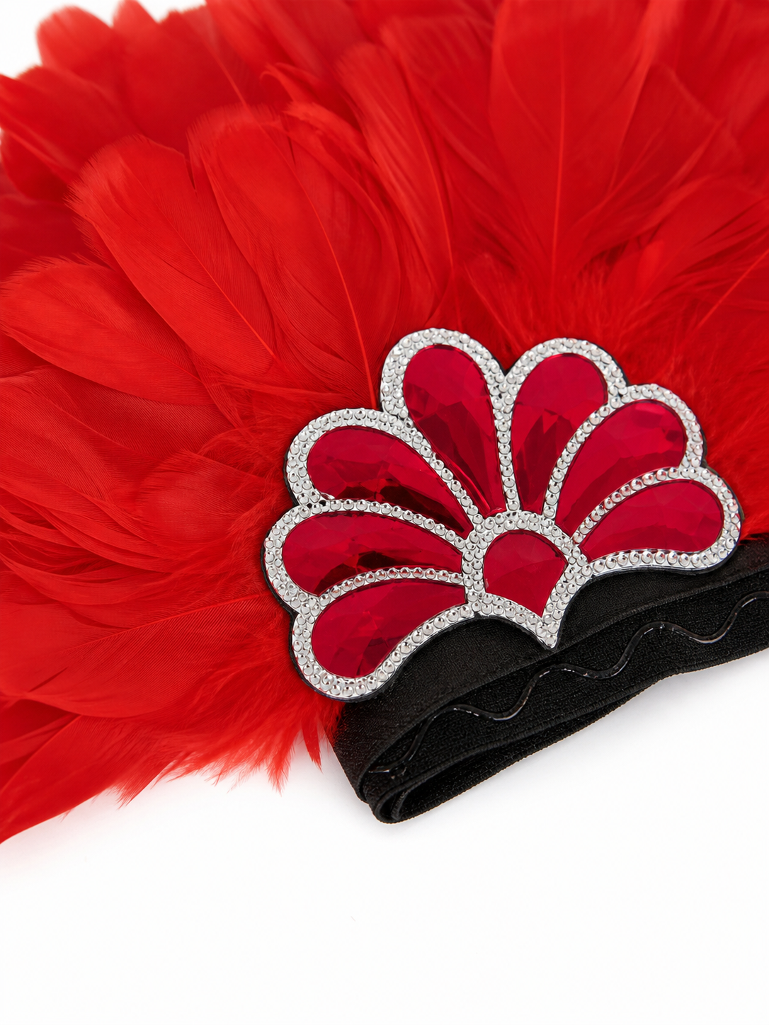 Red Feather Carnival Headpiece product view 39
