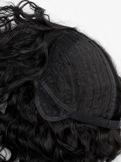 Long Black Punk Wig for Cosplay
