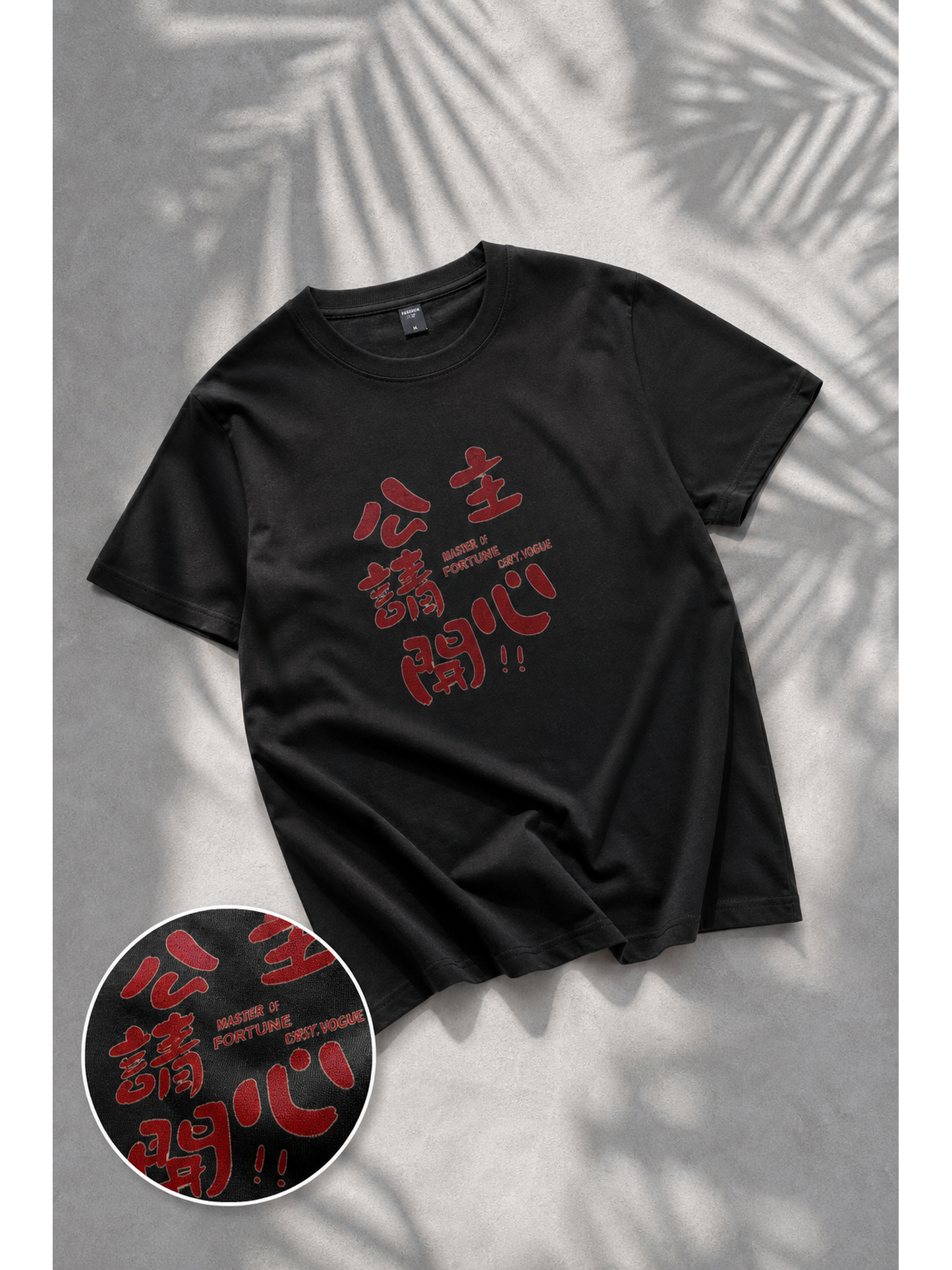 Black Women’s Printed Cropped T-Shirt
