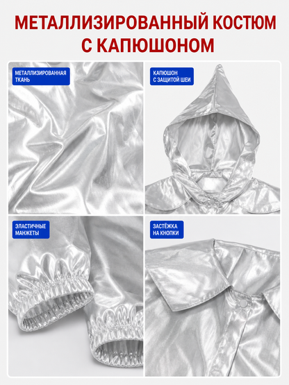 Silver Astronaut Costume for Cosplay