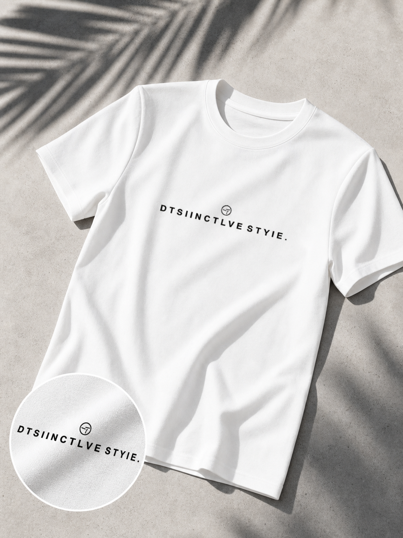 Women's summer printed T-shirt, loose fit