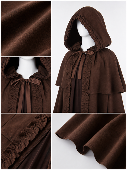 Cosplay Costume: Long Hooded Cloak