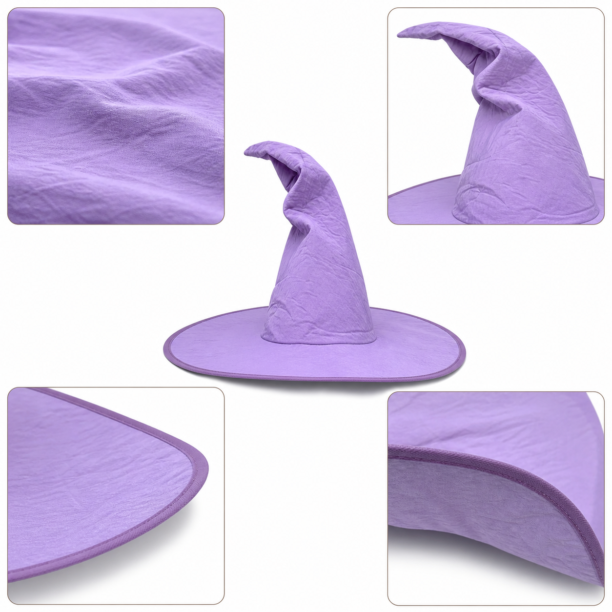 Light Purple Carnival Witch Hat