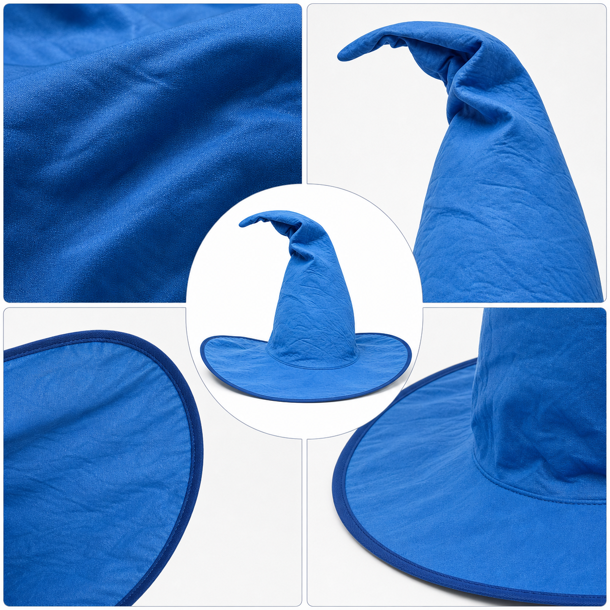 Blue Witch Hat for Halloween