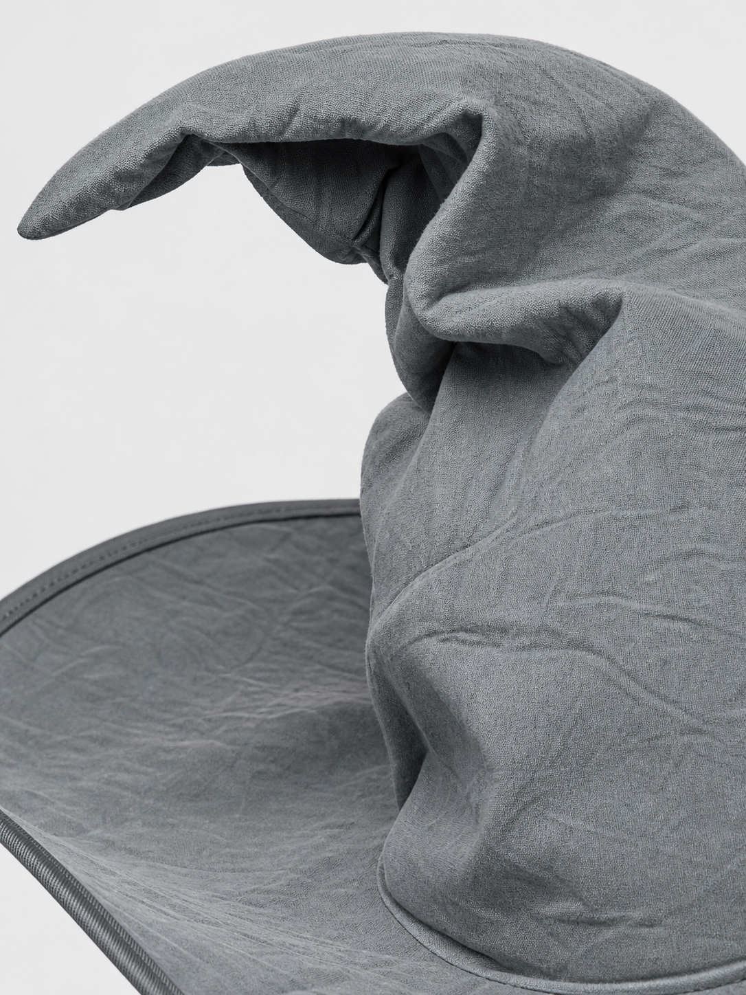 Dark Gray Carnival Witch Hat for Halloween